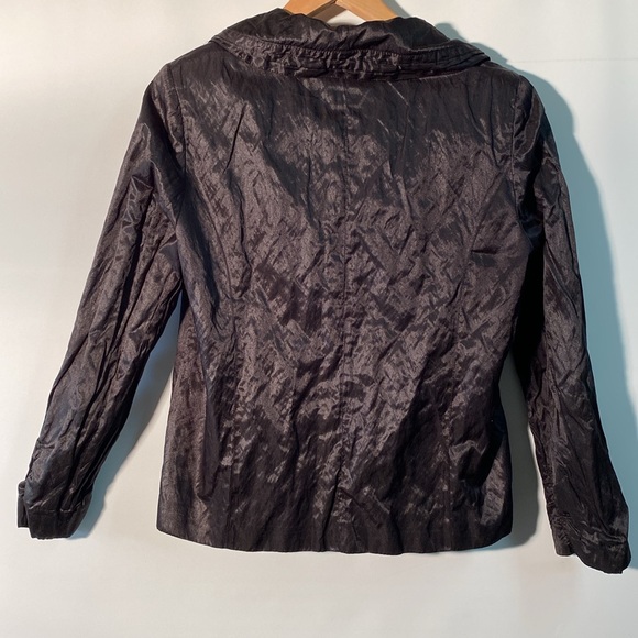 Tanjay - shiny crinkle jacket. Size 10p - Picture 2 of 9